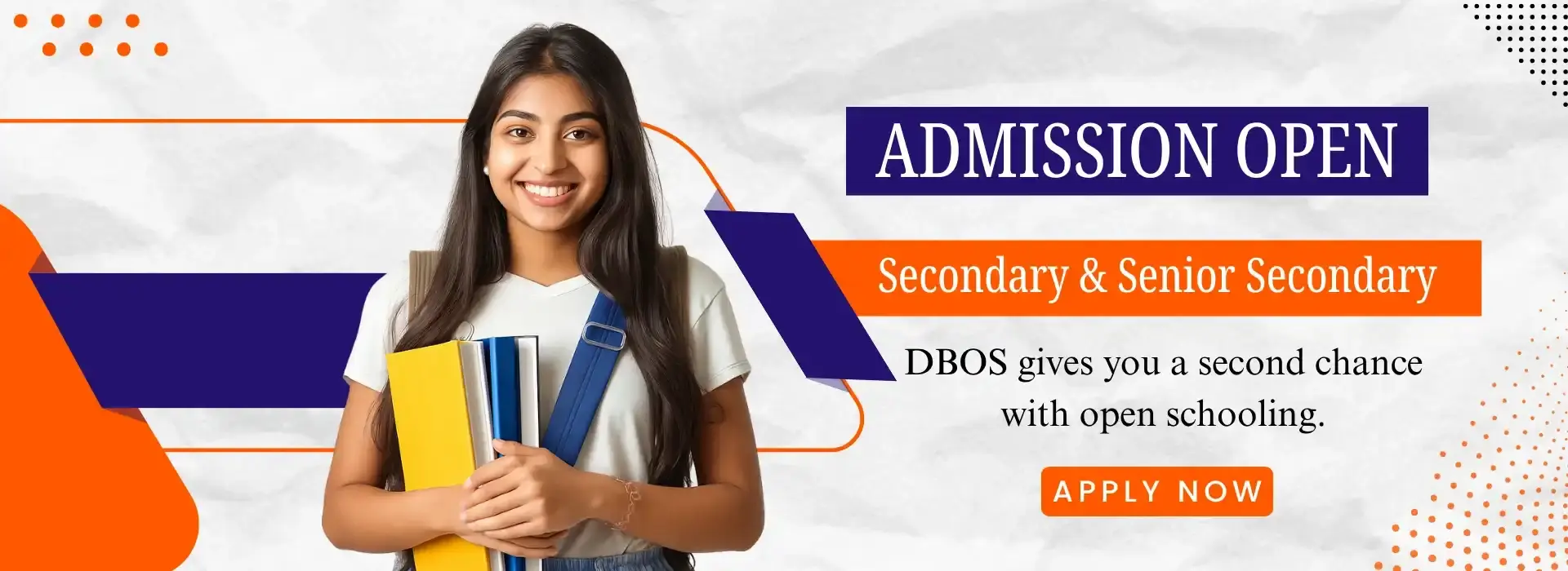 Admission Open Banner