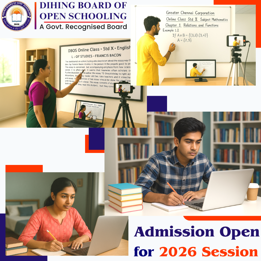 DBOS notice board banner