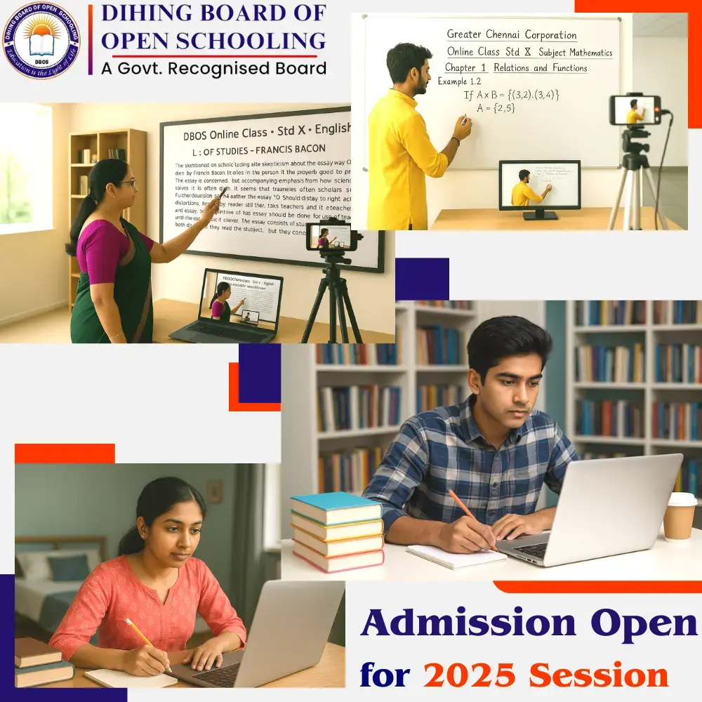 DBOS notice board banner